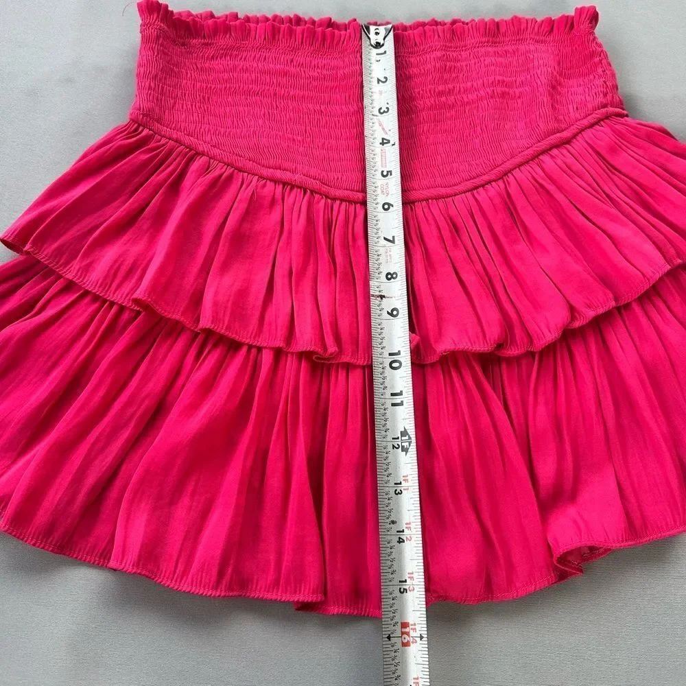 🎉5 for $45🎉 Mustard seed skirt ruffle size M pink